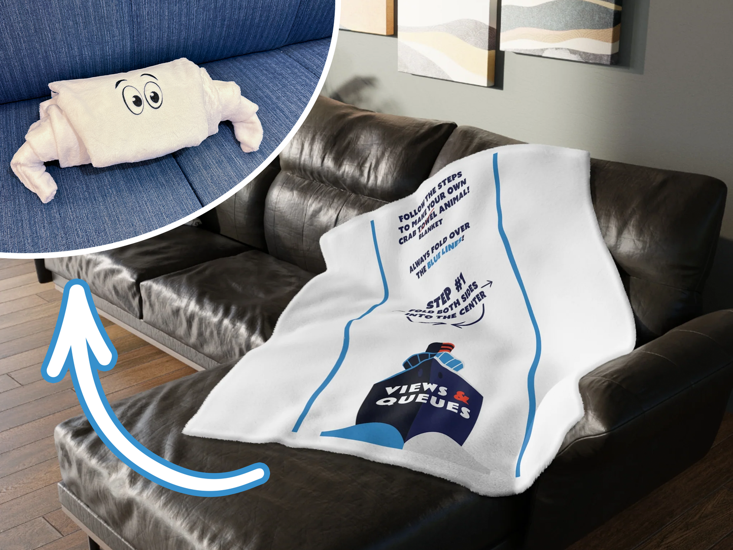 Towel Animal Blanket